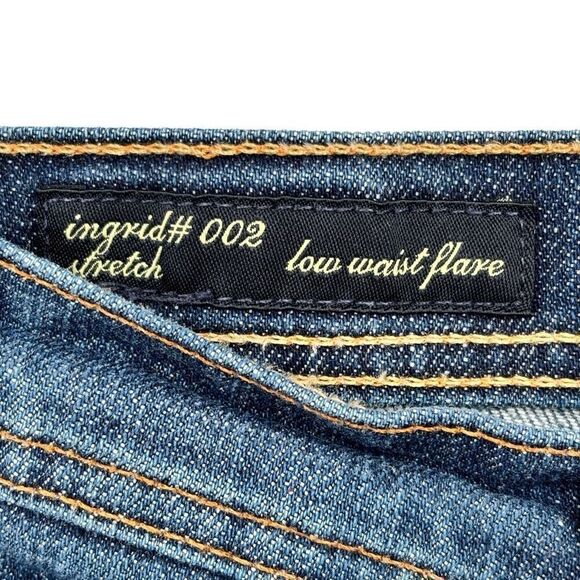 Citizens Of Humanity Ingrid #002 Stretch Low Waist Flare Jeans Size 29 - Picture 3 of 9